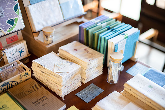 メッセージカードと封筒