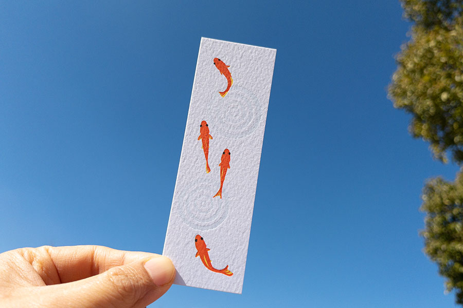 活版栞『澄む刻（とき）』