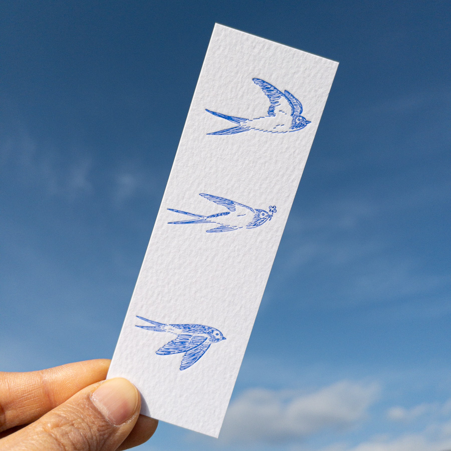 活版栞『春の旅』